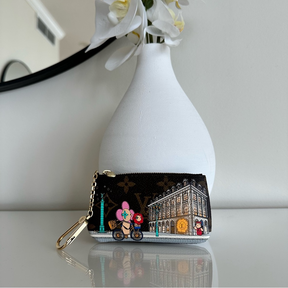 Louis Vuitton Christmas Paris Key Pouch